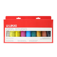 Set akrilnih boja LUKAS Cryl Studio 9 x 100 ml – 2