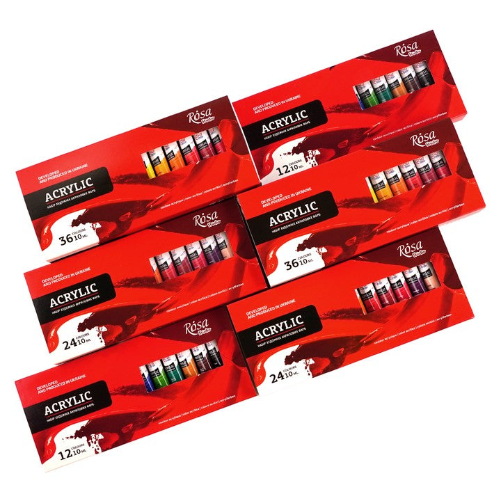 Set akrilnih boja ROSA STUDIO | 12x10 ml — slika 7