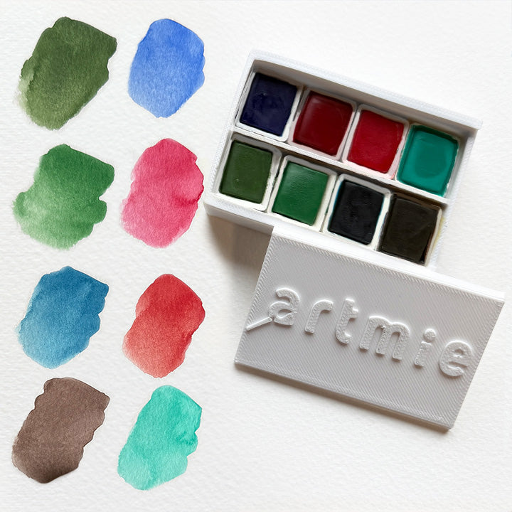Set akvarel boja ARTMIE Solo Goya - Kišna ruža | artmie.rs