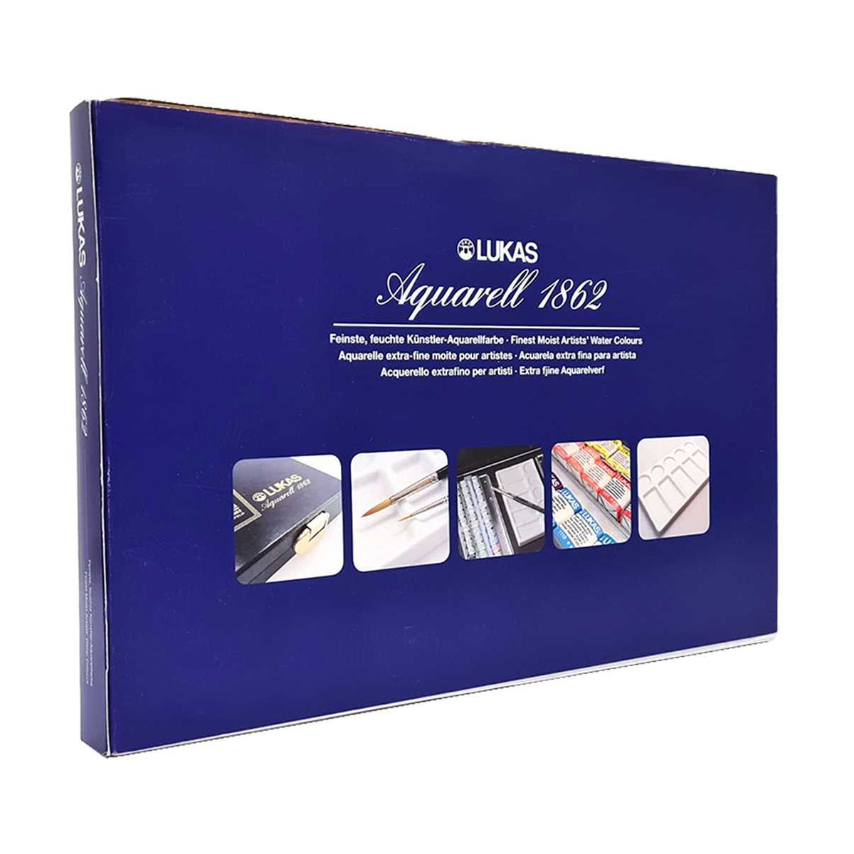 Set akvarel boja LUKAS Aquarell 1862 u kutiji - 70 posudica sa priborom