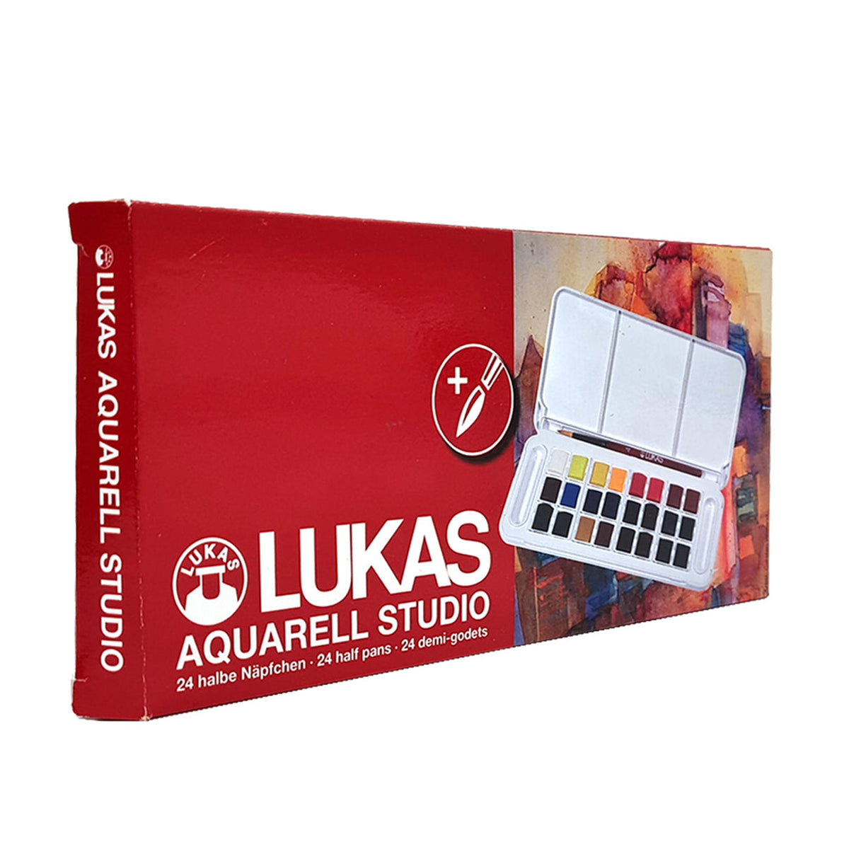 Set akvarel boja LUKAS Studio u plastičnoj kutiji - 24 kom