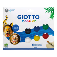 Set boja za lice GIOTTO Make Up 6 x 5 ml sa četkicom i sunđerom