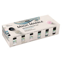 Set boja za mramoriranje KREUL Magic Marble Chalky 6x20 ml | artmie.rs