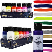 Set boja za tekstil Phoenix 12–24 x 59 ml