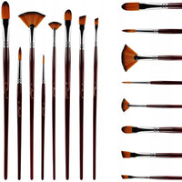 Set četkica Phoenix - 8-delni set