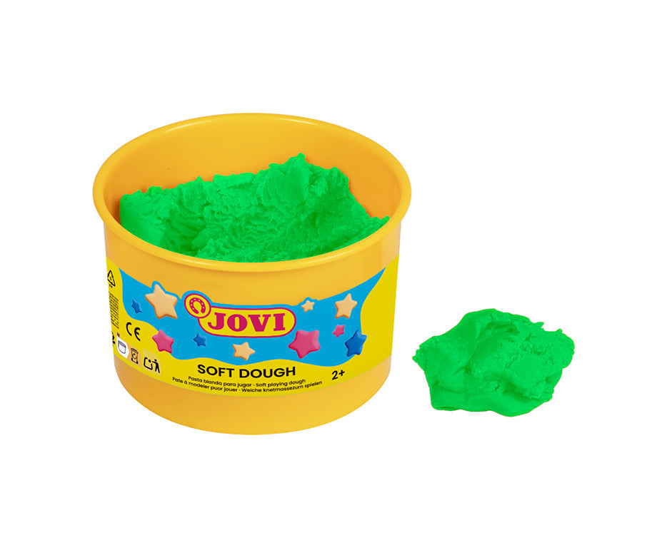 Set gline za modeliranje JOVI Soft Dough neonske boje 6 x 460 g