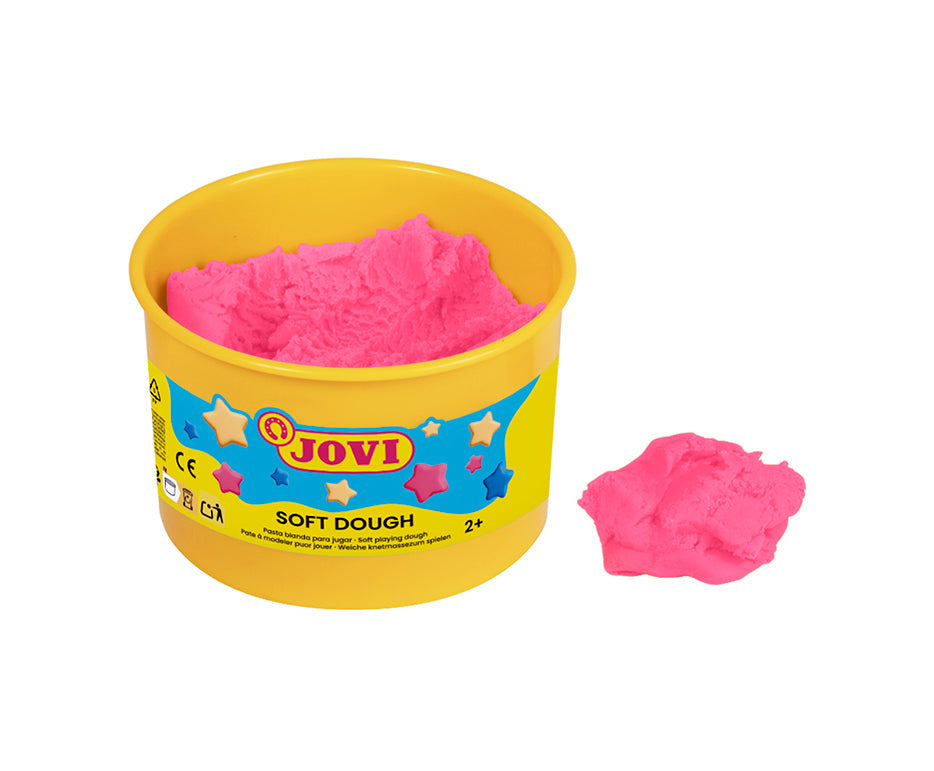 Set gline za modeliranje JOVI Soft Dough neonske boje 6 x 460 g