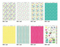 Set papira za scrapbooking Floral garden 21 x 29.7 cm | Artmie