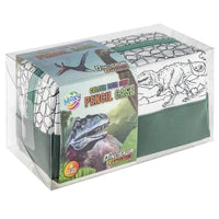 Set pernica sa markerima Dinosaur | artmie.rs