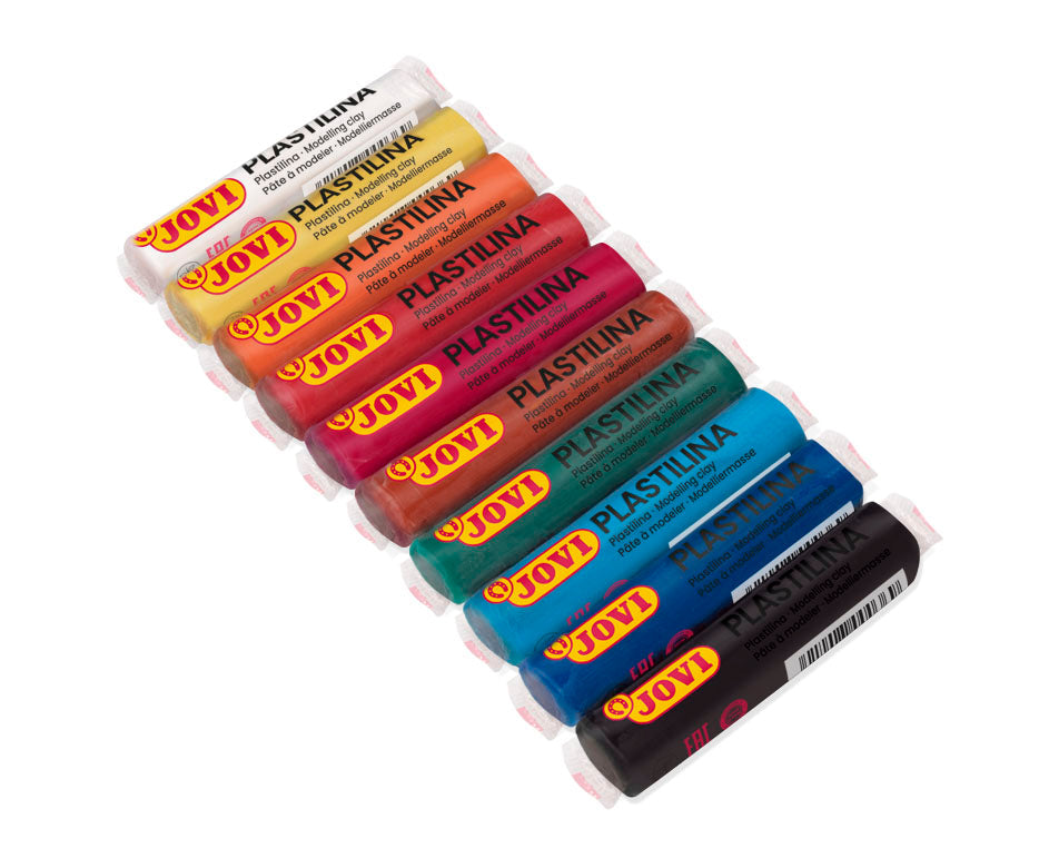 Set plastelina JOVI na biljnoj bazi 10 x 15 g