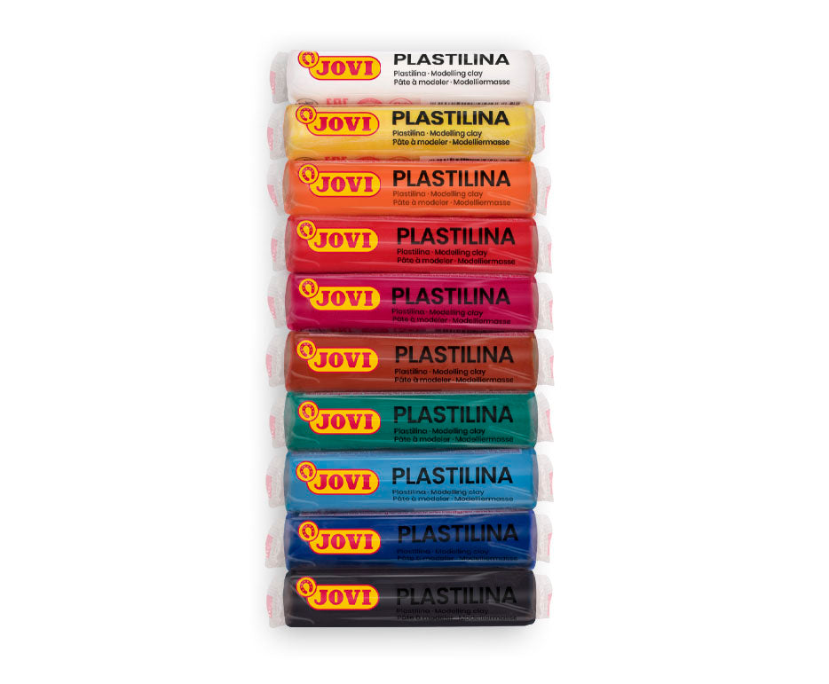 Set plastelina JOVI na biljnoj bazi 10 x 15 g