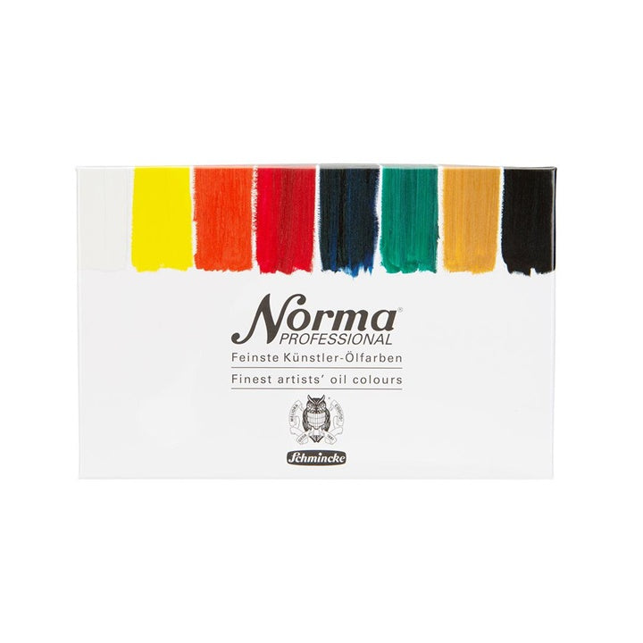 Set profesionalnih uljanih boja u tubama Schmincke Norma Professional 8 x 35 ml | Artmie
