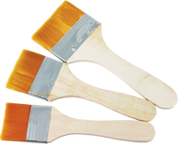Set ravnih četkica Pentart - veličine 6, 8, 10