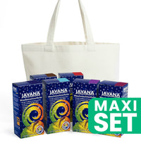 Set Retro Batik - 6 nijansi + pamučna torba | artmie.rs
