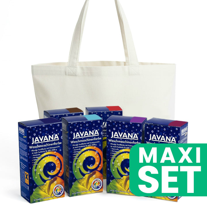 Set Retro Batik - 6 nijansi + pamučna torba | artmie.rs