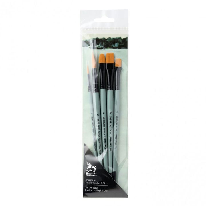 Set sintetičkih četkica Renesans 1006 - 5 kom.