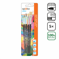 Set školskih četkica Spoko S0339, 5 kom