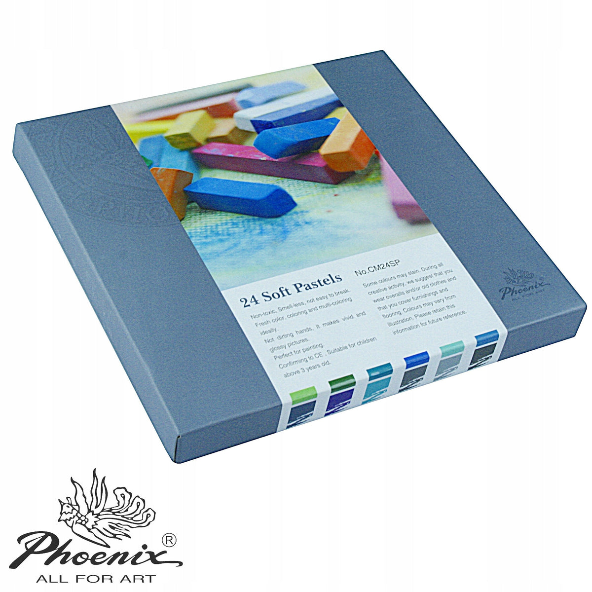 Set suvih pastela Phoenix 12 – 24 kom