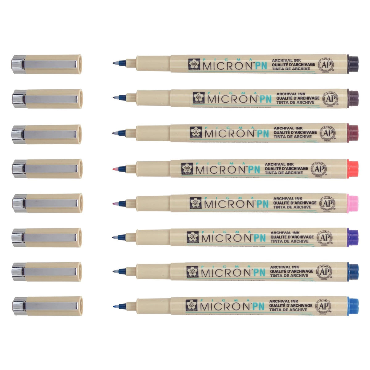 Set tehničkih pera Sakura Pigma Micron PN - 8 kom