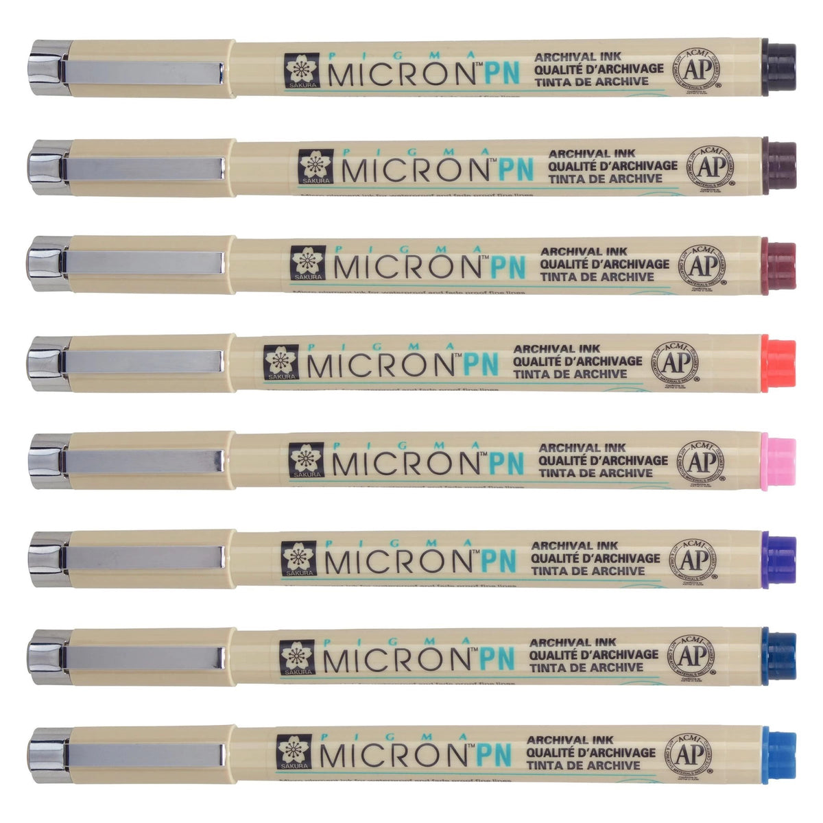 Set tehničkih pera Sakura Pigma Micron PN - 8 kom