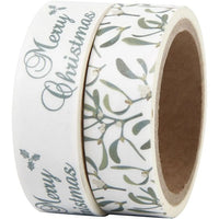 Set washi traka mistletoe and Merry Christmas | Artmie