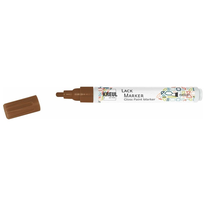 Sjajni lak marker Kreul medium | različite nijanse - bakarna