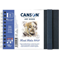 Skicen blok CANSON Mix Media Art Book 300 g 56L 14 x 21 cm u tvrdom povezu