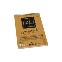 Skicen blok CANSON XL Extra Blanc 90 g/m² A5 - 60 listova, spiralni povez