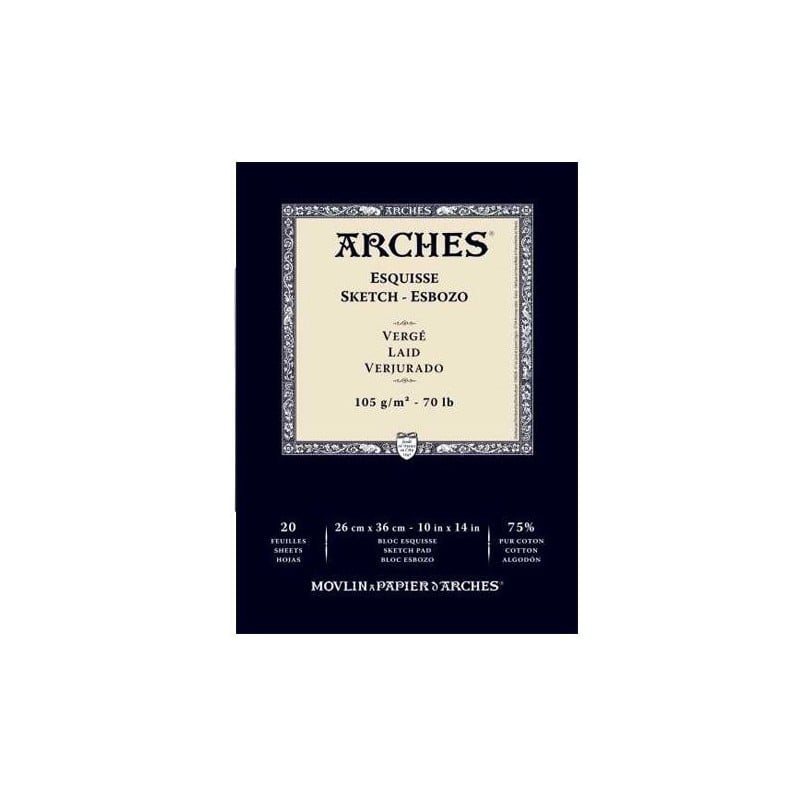 Skicovací blok ARCHES Sketch 105 g/m² 23 – 26 cm - 20 listova