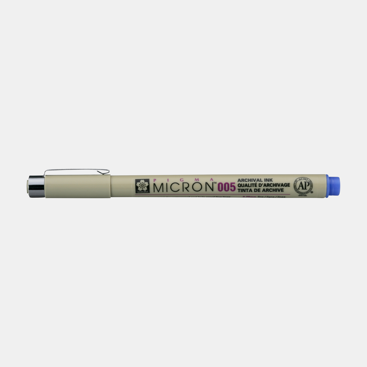 Flomaster za tehničko crtanje SAKURA Pigma Micron BLUE – 005 0,20 mm
