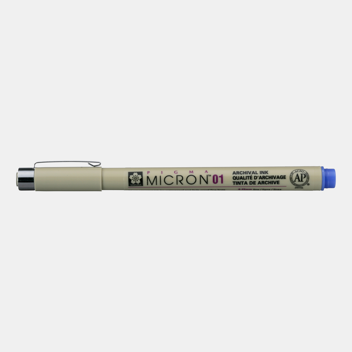 Flomaster za tehničko crtanje SAKURA Pigma Micron BLUE – 01 0,25 mm