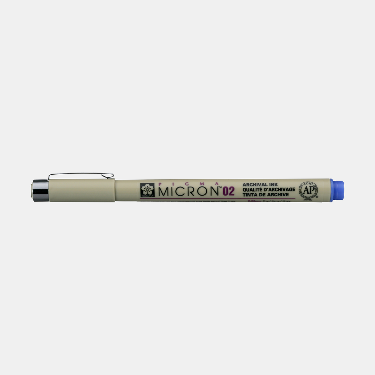 Flomaster za tehničko crtanje SAKURA Pigma Micron BLUE – 02 0,30 mm