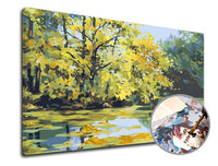 Slikanje po brojevima PREMIUM GOLD - Jezero | Artmie