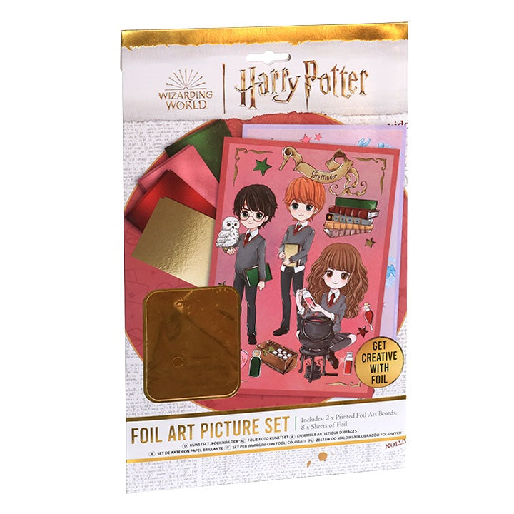 Slike Harry Potter sa zlatnom folijom - kreativni set | Artmie