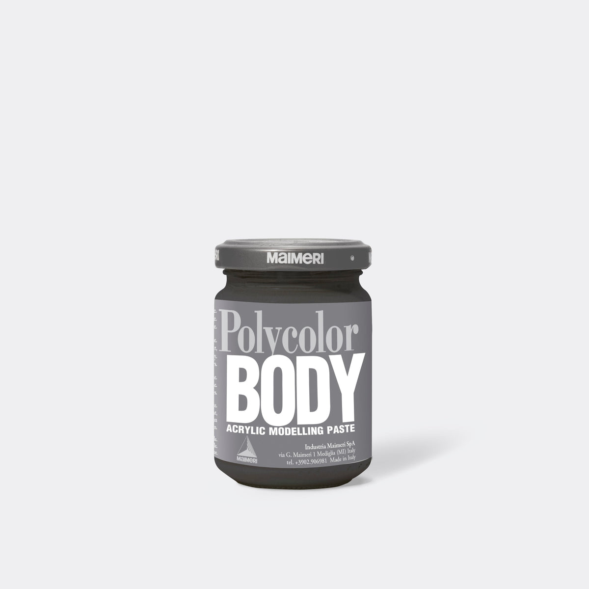 Strukturna akrilna pasta MAIMERI Body čelik 140 ml