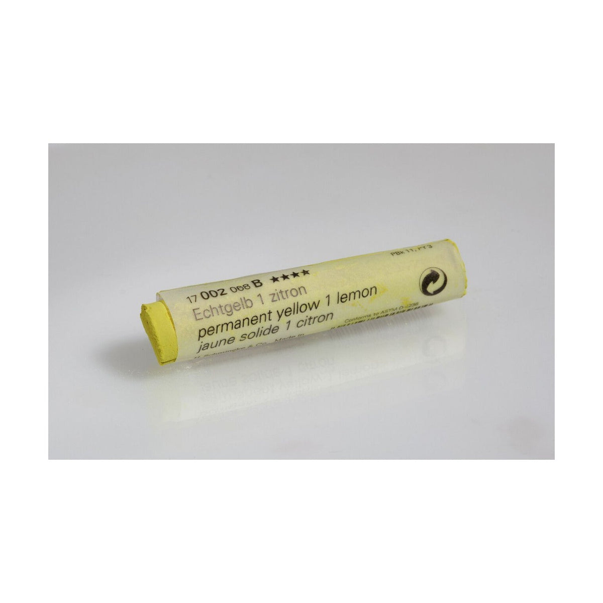 Suvi pastel Schmincke FINEST EXTRA-SOFT – Serija 1 – 002 B permanent yellow 1 lemon