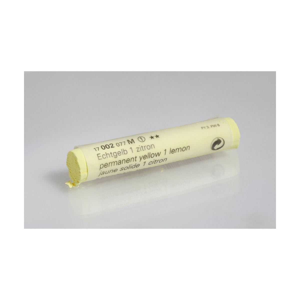 Suvi pastel Schmincke FINEST EXTRA-SOFT – Serija 1 – 002 M permanent yellow 1 lemon