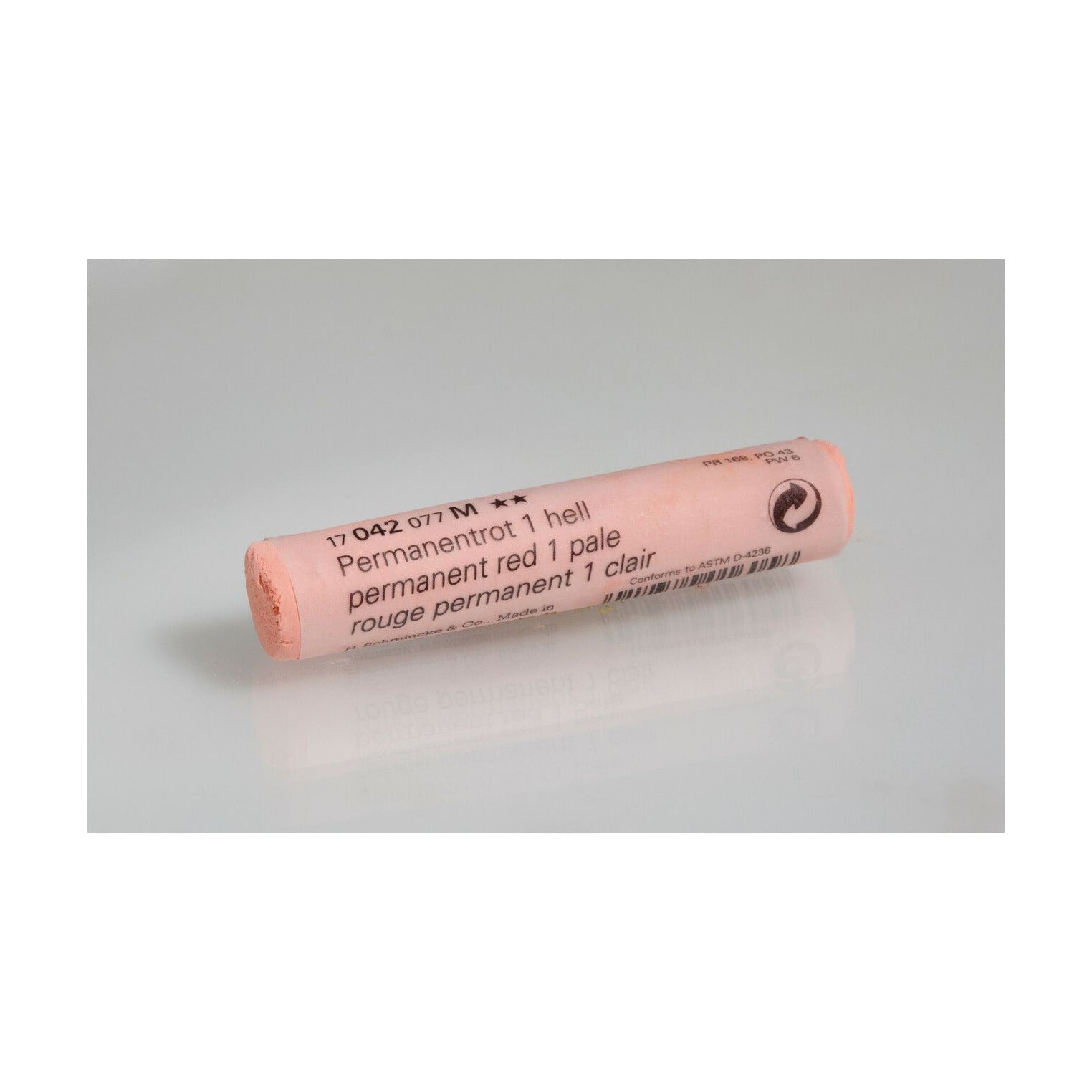 Suvi pastel Schmincke FINEST EXTRA-SOFT – Serija 1 – 042 M permanent red 1 pale