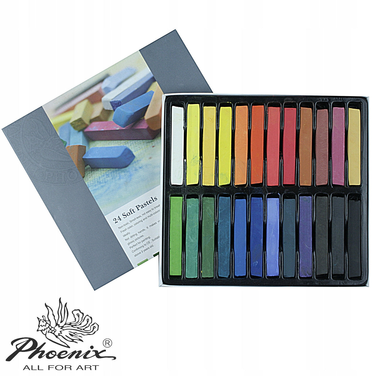 Suvi pasteli Phoenix set 24 kom