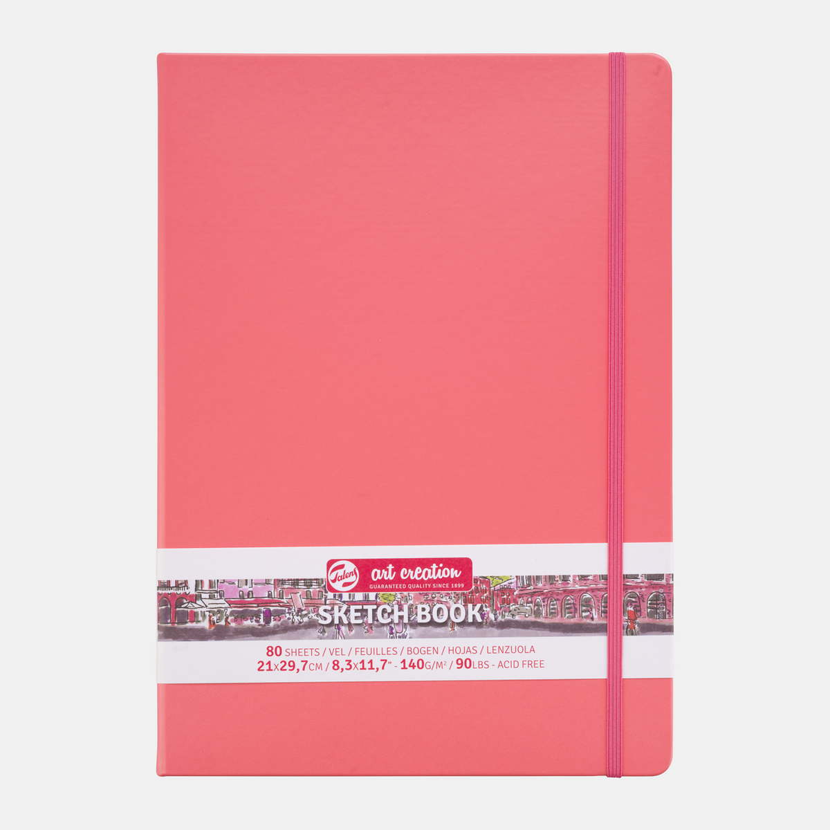Blok za skiciranje ROYAL TALENS Art Creation Coral 21 x 30 cm 140 g 80 listova tvrd povez