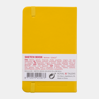 Blok za skiciranje Talens Art Creation Golden Yellow 9 x 14 cm, 140 g, 80 listova - tvrd povez
