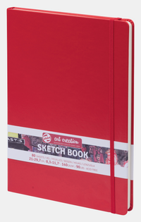 Blok za skiciranje ROYAL TALENS Art Creation Red 21 x 29,7 cm 140 g 80 listova tvrdi povez