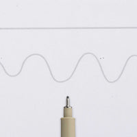 Tehničko pero Sakura Pigma Micron 08 fineliner 0,50 mm – svetlosiva