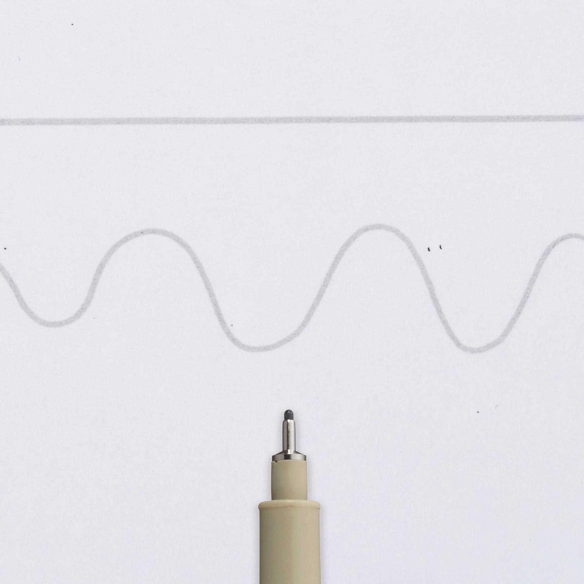 Tehničko pero Sakura Pigma Micron 08 fineliner 0,50 mm – svetlosiva
