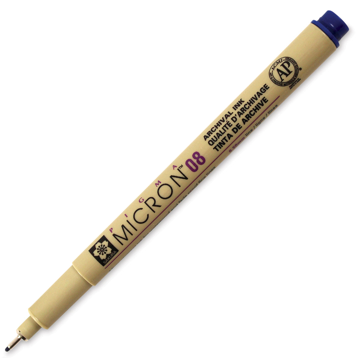 Tehničko pero SAKURA Pigma Micron kraljevsko plava – 0,45 – 0,50 mm