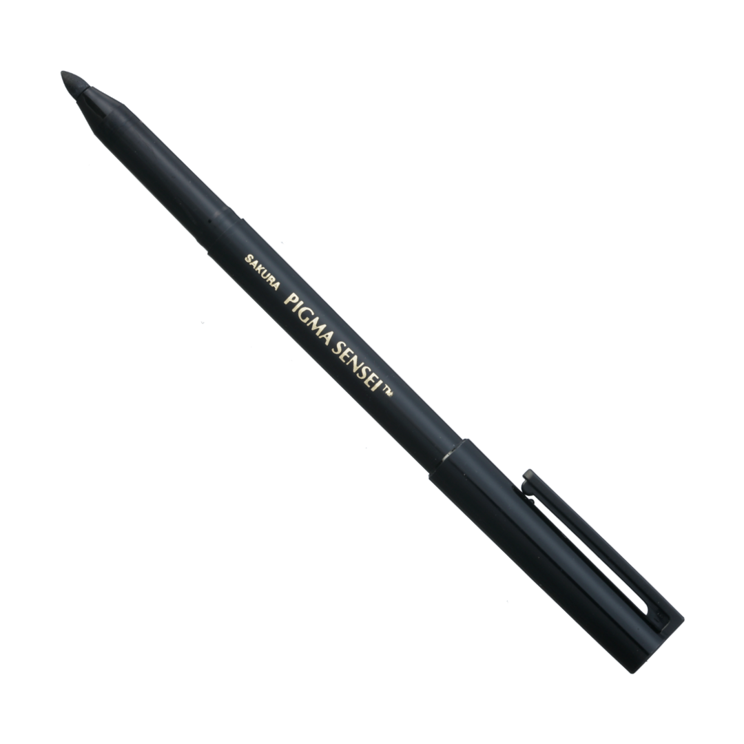 Tehničko pero Sakura Pigma Sensei 0.6 mm – crno