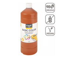 Tempera boja Creall, 1 000 ml – svetlobraon