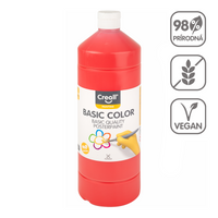Tempera boja Creall, 1 000 ml – svetlocrvena