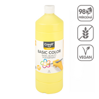 Tempera boja Creall, 1 000 ml – svetložuta