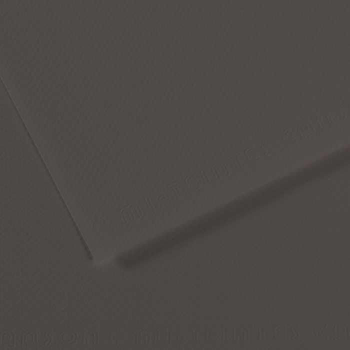 Tonirani papir CANSON Mi-Teintes 50 x 65 cm – 160 g/m² – Ugljeno siva 184